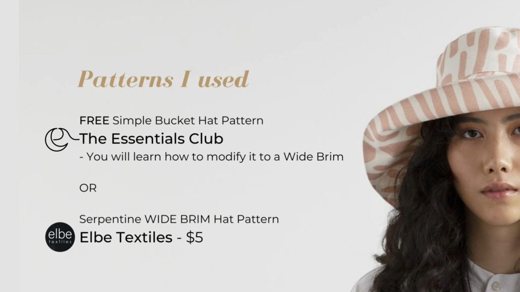 Floppy hat best sale pattern free