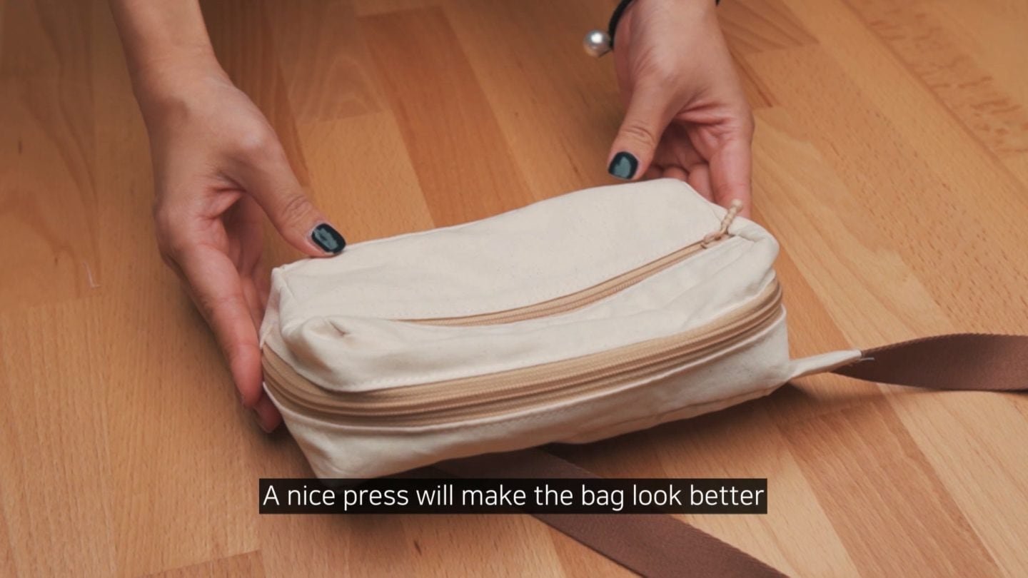 Fennel Fanny Pack from Sarah Kirsten DIY Sling Bag Sew Along