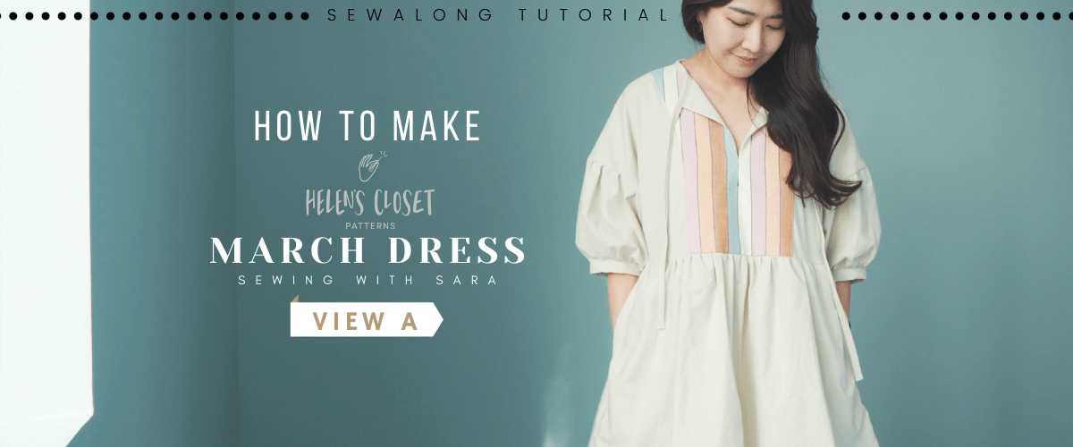 2021 New Pattern from Helen’s Closet, March Dress | Sew Along Tutorial from Sewing Therapy
