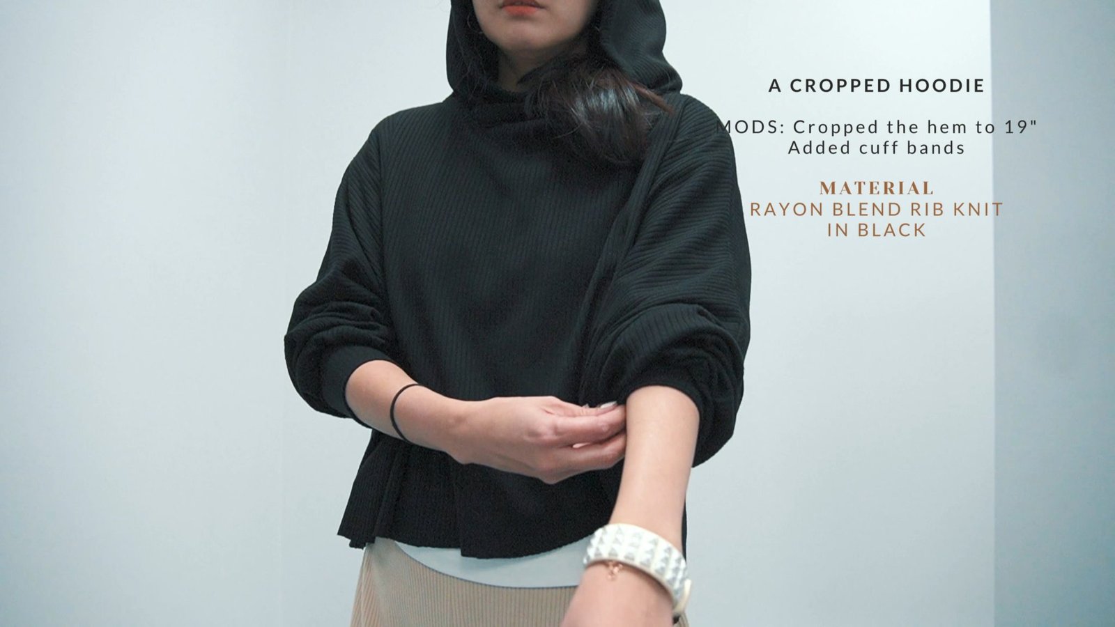 Yoga Cover Up (Hoody Sweatshirt) by Sewillow Sew Along Tutorial from