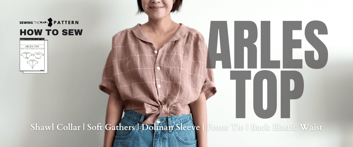 The Perfect Breezy Summer Blouse ✂️ | Arles Top Sewing Tutorial