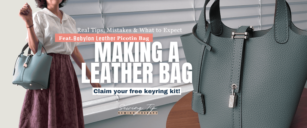 Making a Leather Bag | Real Tips, Mistakes & What to Expect (+ Free Keyring Kit Code)